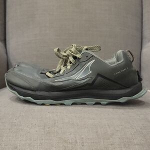 Altra Lone Peak Men's Shoes - Dark Gray and Olive